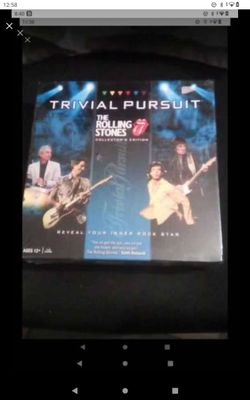 Rolling Stones Trivial Pursuit NEW (North Arlington)(READ BEFORE MESSAGE)