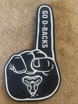 Diamond backs, number one foam finger