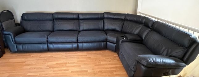 Leather couch