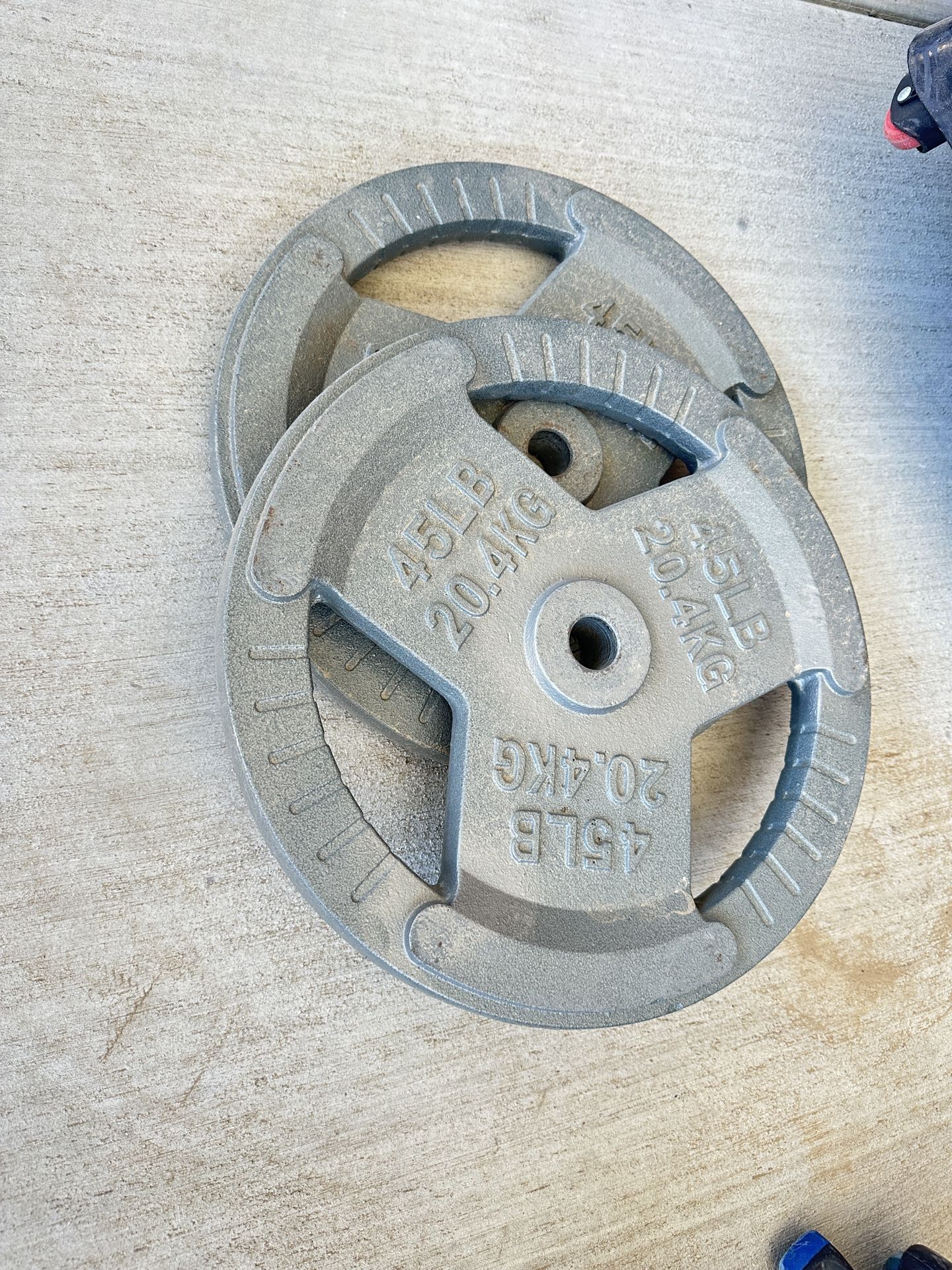 Iron Barbell Weight Plates Standard