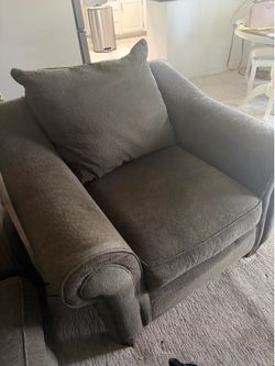 Couch & Over Stuffed Chair