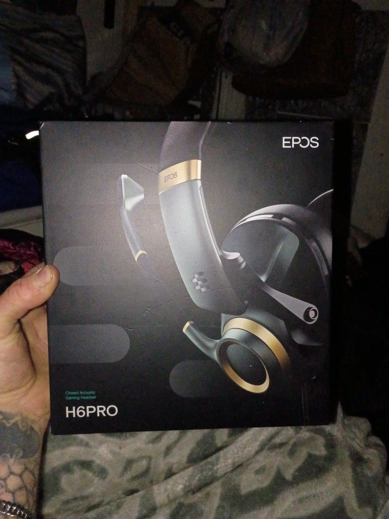 EPOS H6 pro Headphones New Best Ones Ever Magnetic
