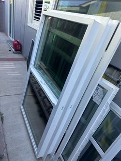 Vinyl Windows 37x59 3/4