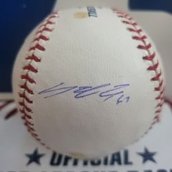 San Francisco Giants 2025 team signed baseball 