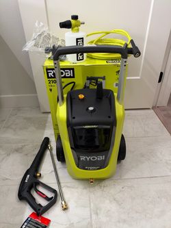 RYOBI 2100 PSI 1.2 GPM Cold Water Corded Electric Pressure Washer with Foamer