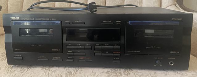 YAMAHA -Dual Cassette Deck Player