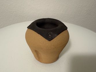 Handmade Clay Votive Candle Holder