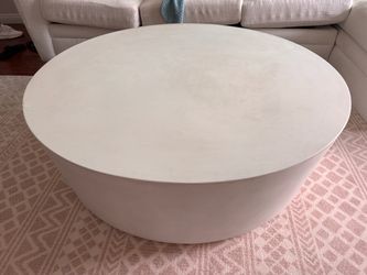 Restoration Hardware Round coffee table