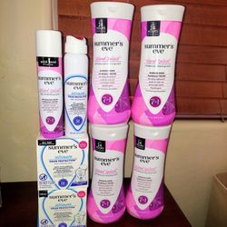 Summer's Eve Cloths. Spray  & Wash  $3 Each  - X Streets Ray and Higley 