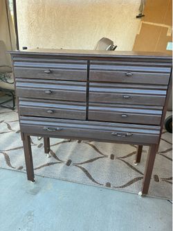 Wood   drawers on wheels