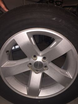 2012 challenger tire and rim $120