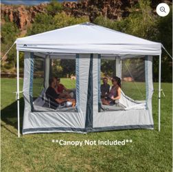 Ozark Trail 7-Person 2-in-1 Screen House Connect Tent with 2 Doors, Canopy Sold Separately