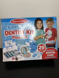 Super Smile Dentist Kit Play Set Kids Toys