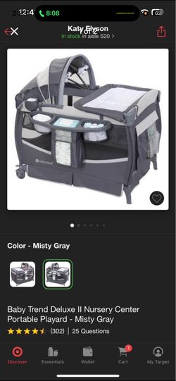Baby trend pack n play