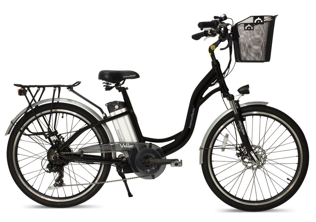 New veller 2021 ebike electric bicycle e-bike beach cruiser black hybrid