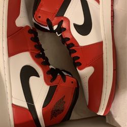 Nike Air Jordan 1 Chicago 2013 White/Varsity Red-Black 332550-163