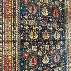 Moroccan All Handmade Persian Rug Circa 1980