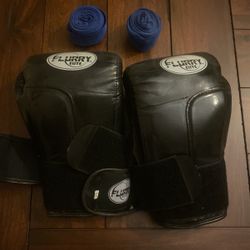 Boxing Gloves And Wraps 