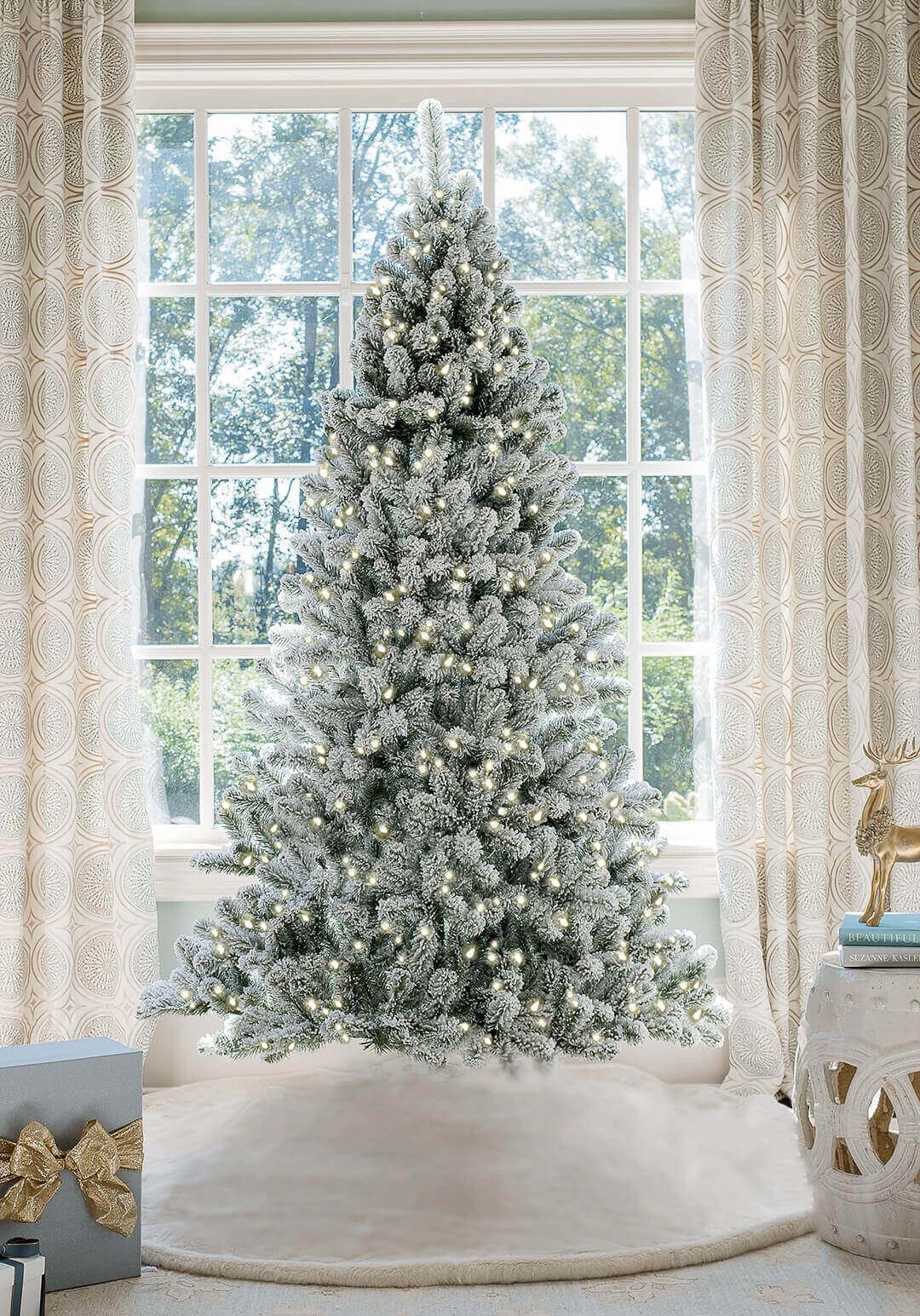 King Of Christmas 7' Prince Flock Tree