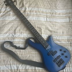  Ibanez GSRM20 miKro Short-Scale Bass Guitar Starlight Blue