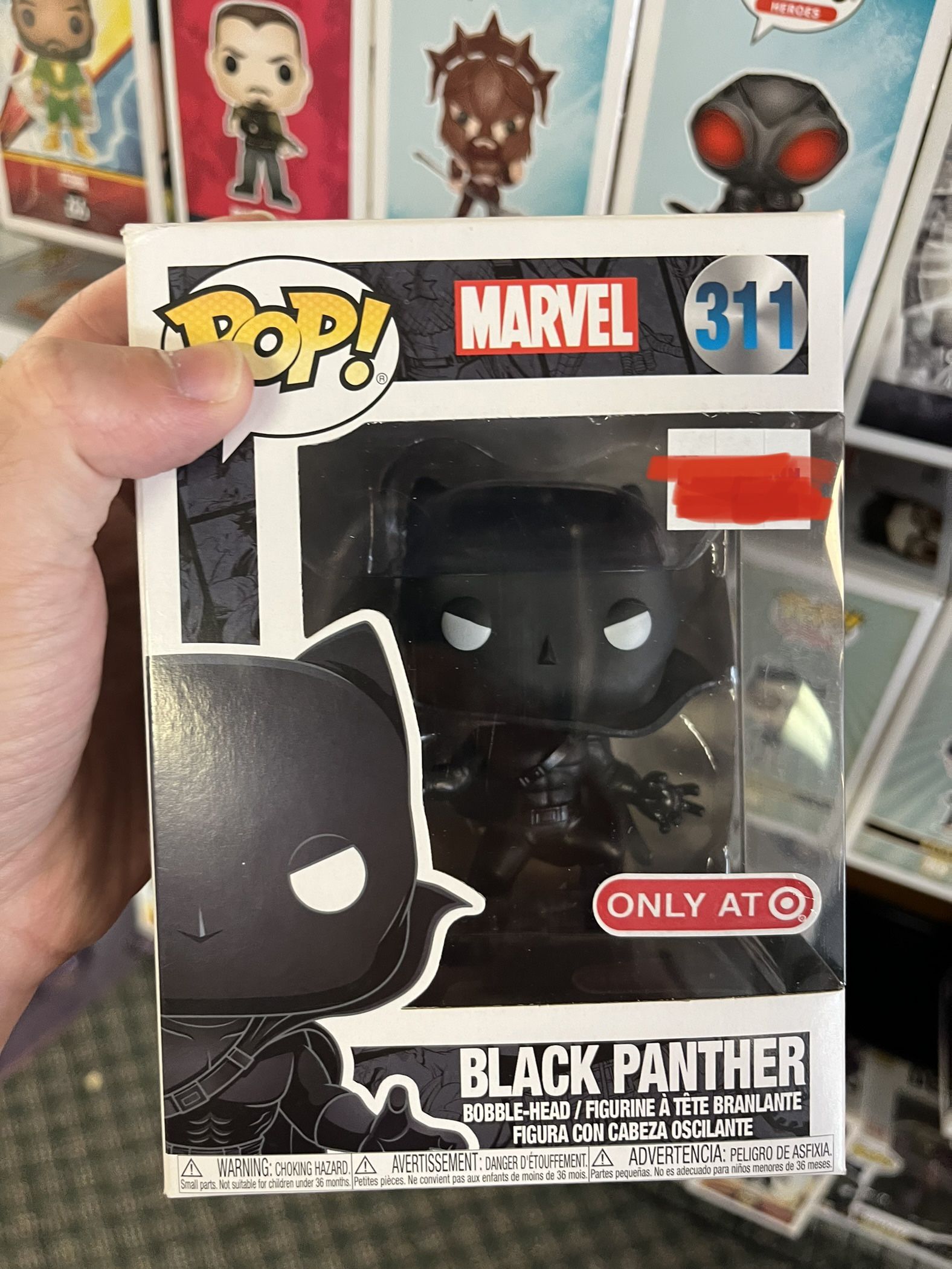 Marvel Black panther Pop funko 