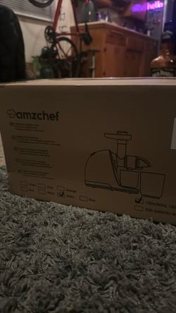 Amzchef Cold press juicer - Green