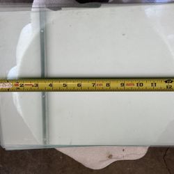 Flat rectangular glass project cut surface hobby