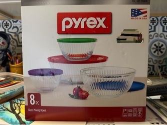 Glass Tupperware bowls