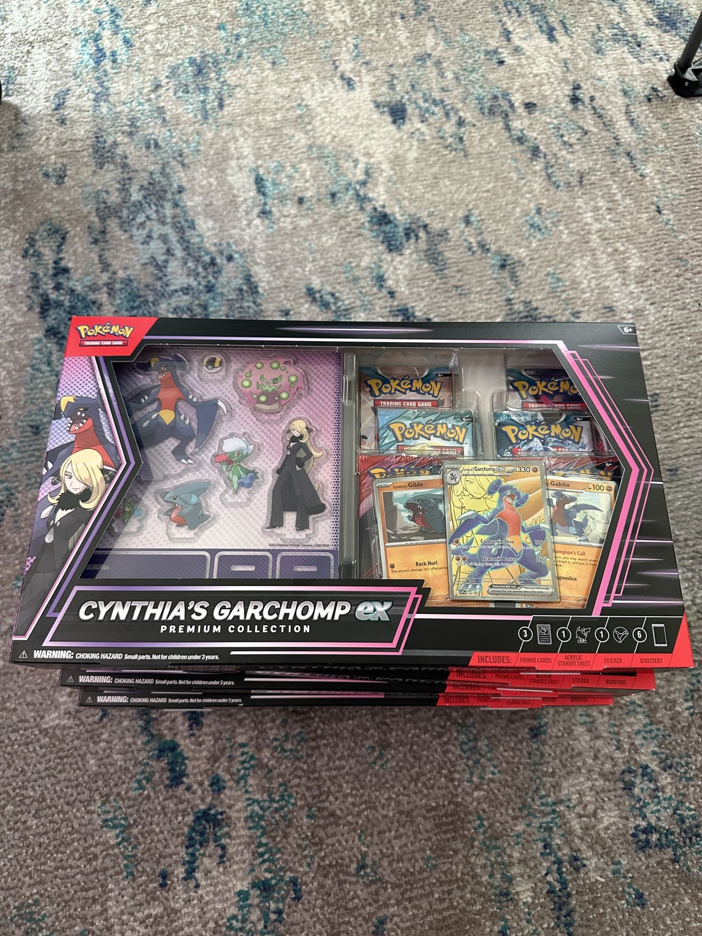 Pokemon Cynthia’s Garchomp EX Box