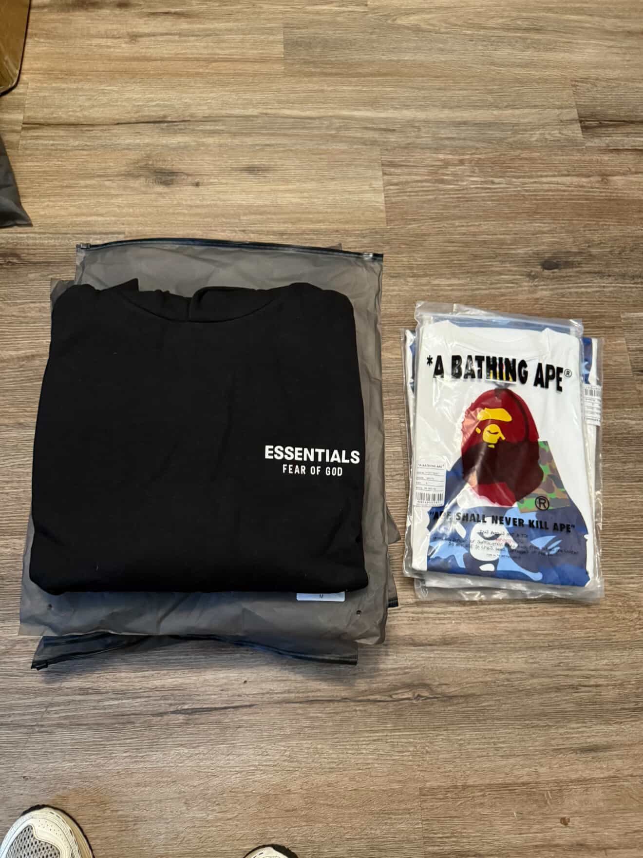 Essentials/Bape *READ DESCRIPTION *