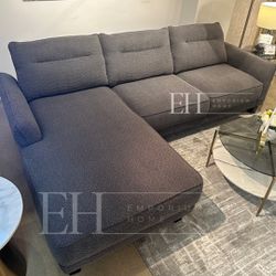 Grey Or White Boucle Sofa Sectional