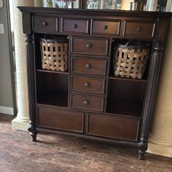 Armoire Cabinet Sideboard - Solid Wood