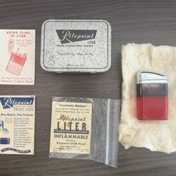 Vintage 1948 Rite Point Lighter 
