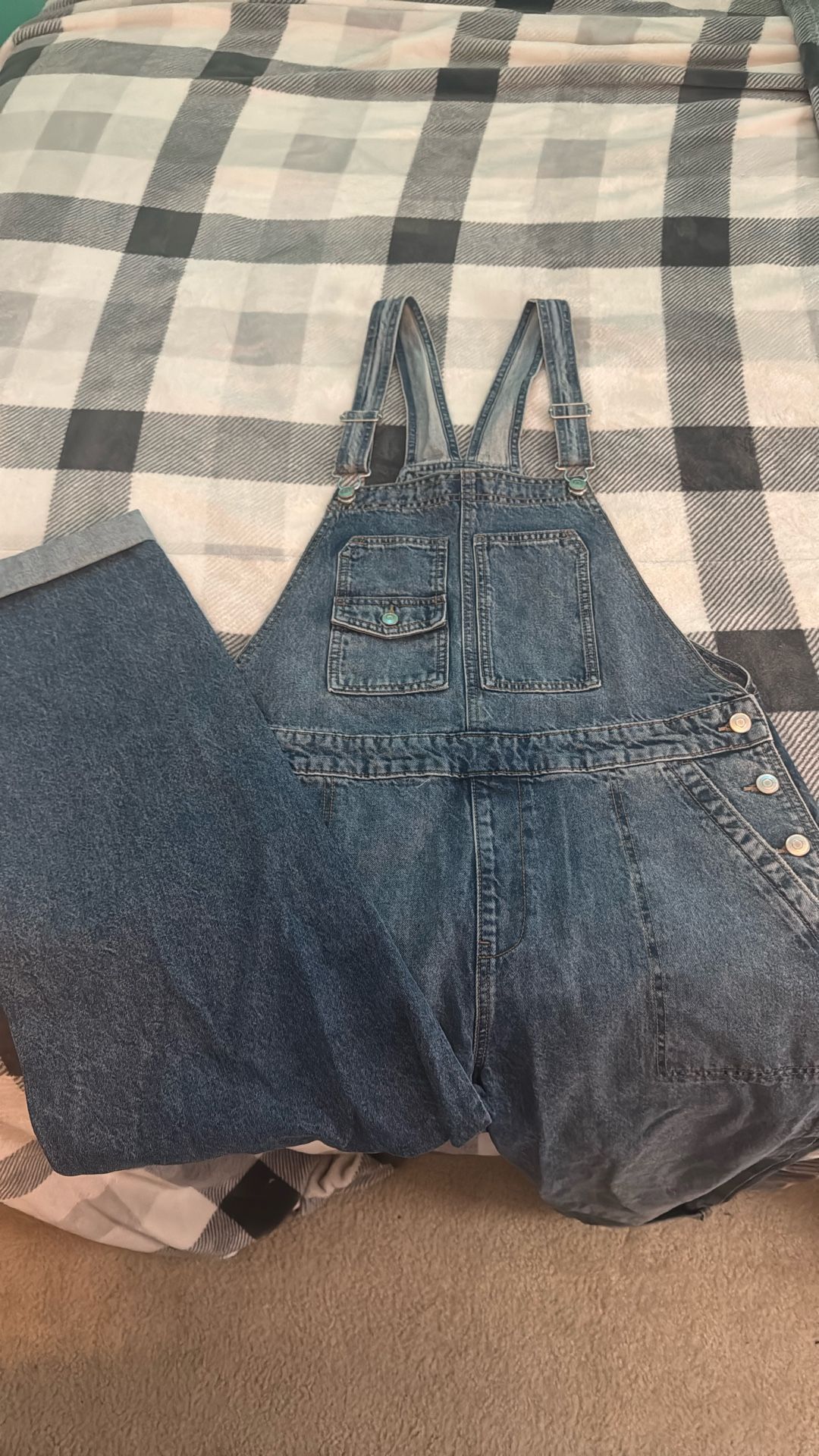 Denim Overalls