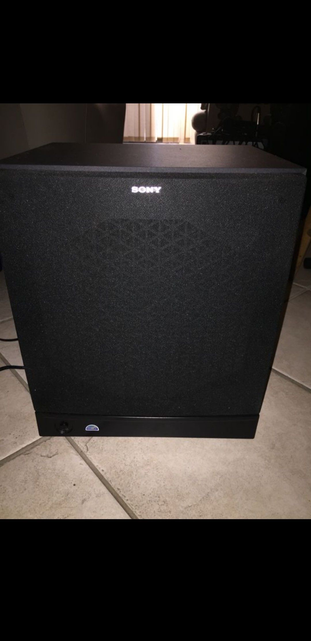 SONY POWERED SUBWOOFER