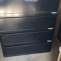 Metal file cabinet