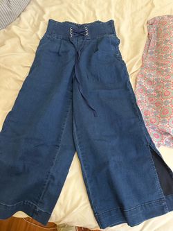 Moving Sale by 8/31/26: cropped wide-leg jeans