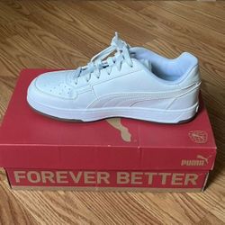 White Puma Sneakers