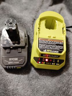ONE+ 18V Lithium 1.5 Ah Compact Battery and Charger Starter Kit