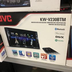 Jvc Double Din Bluetooth Stereo On Sale Today For 199.99