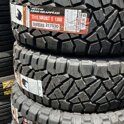 NITTO RIDGE GRAPPLER 37x12.50R20LT TIRES FOR SALE!!!!!