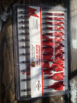 Spade Bit Set