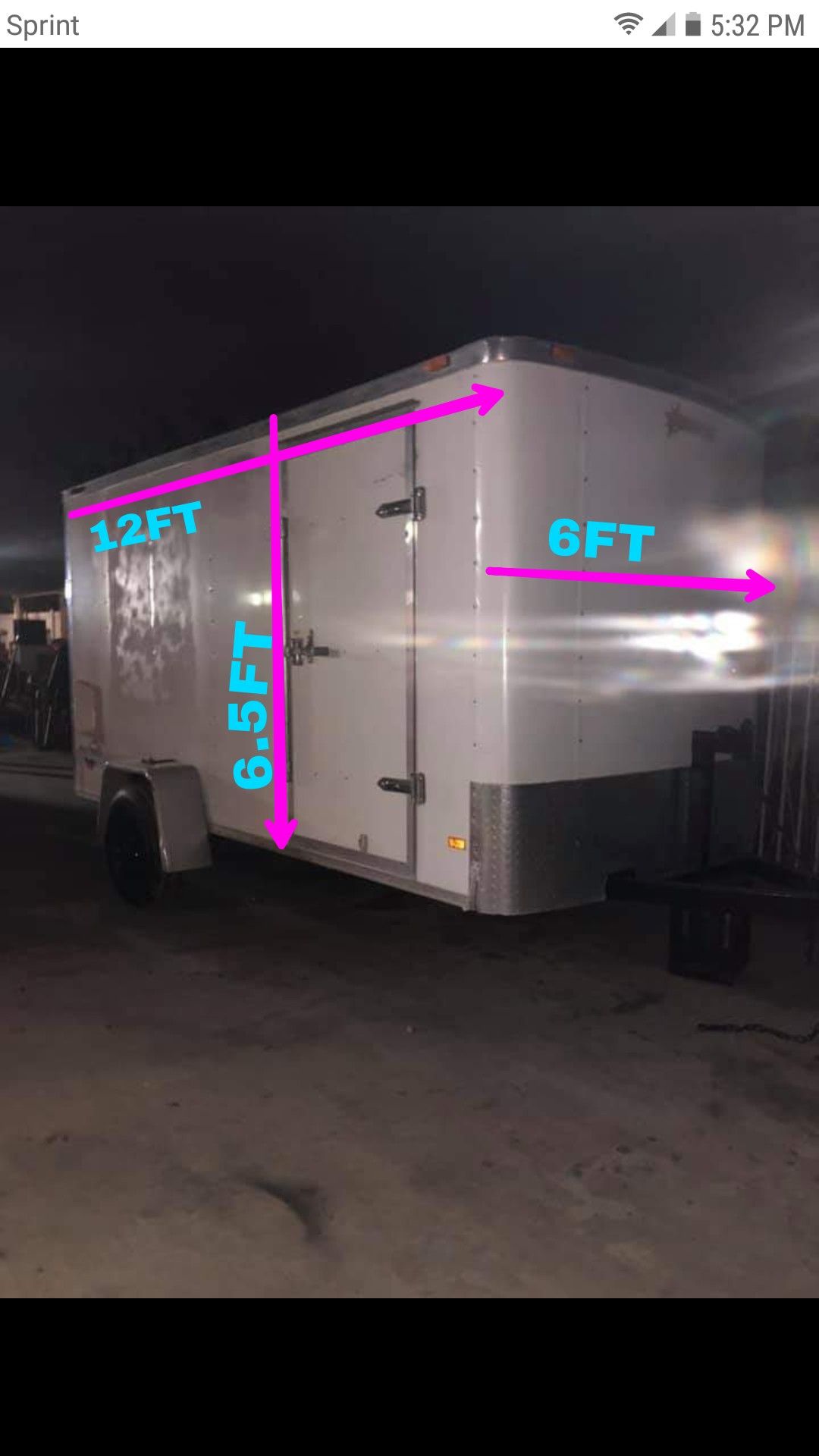 WELLS CARGO ENCLOSED TRAILER WITH RAMP AND SIDE DOOR