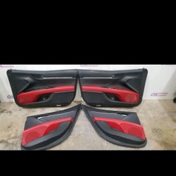 2019 Camry Xse Red Door Panels