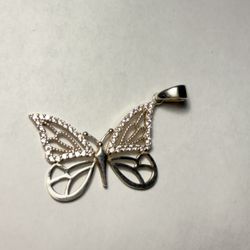 925 Butterfly Pendant