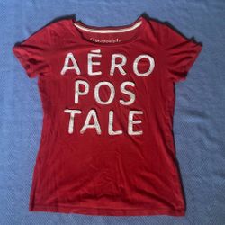 Aeropostale red shirt vintage y2k