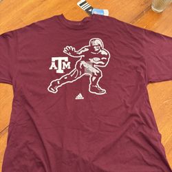 Adidas Texas A&M Xxl Tshirt