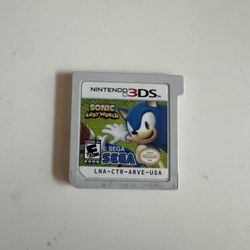 Nintendo 3DS Game - Sonic Lost World 