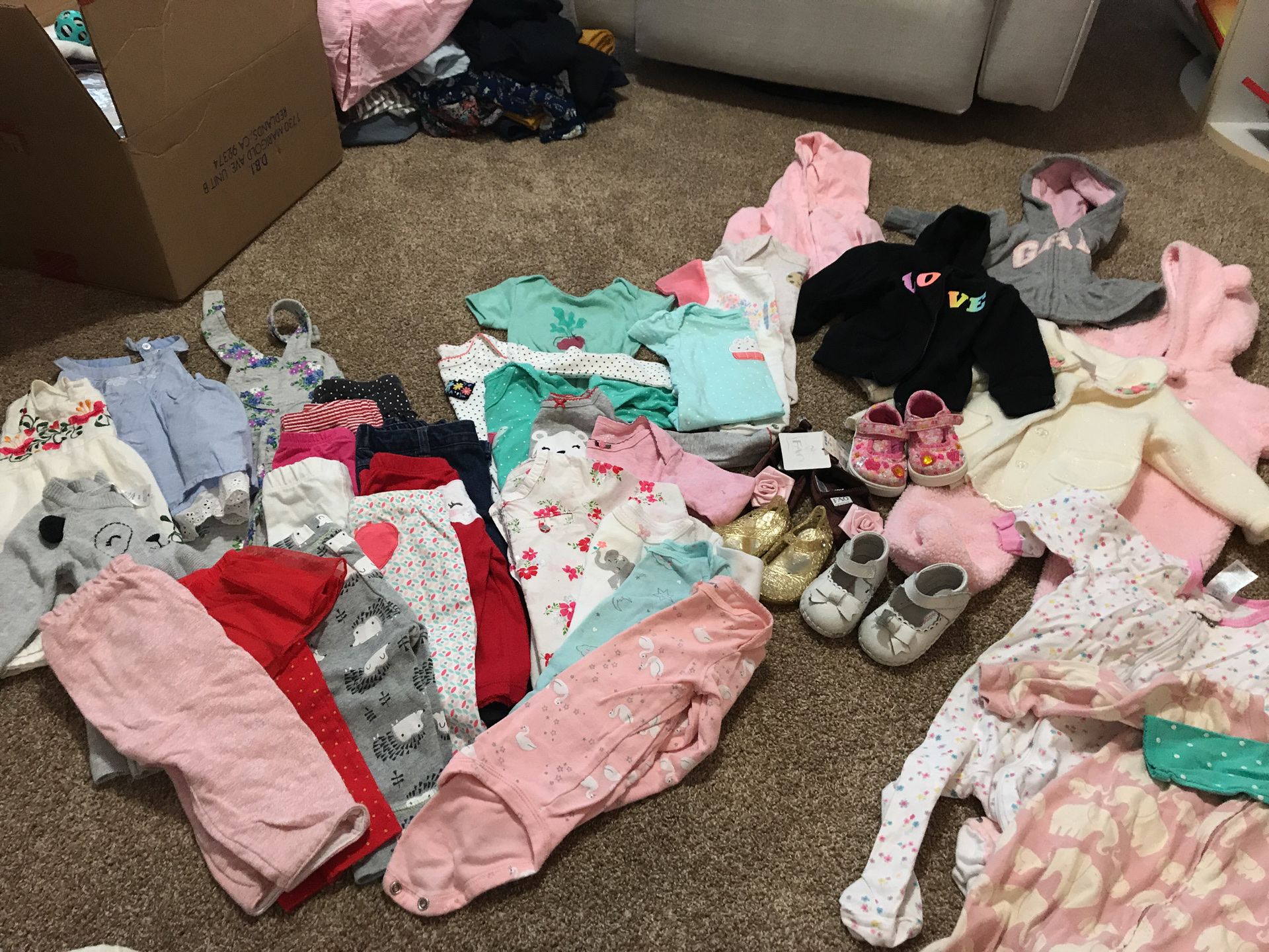 6-9months girls baby clothes
