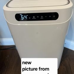 New Open Box Portable Air Conditioners 14000Btu with Remote Control, 3-in-1 Free Stand Smart Cooling AC Unit with Dehumidifier, Fan, Cools Room up to 